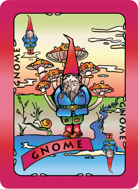 Gnome card from You Wish! game